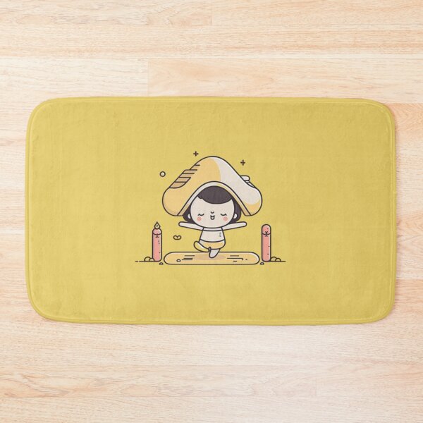 Item preview, Yoga on a yoga mat full of relaxation designed and sold by No-No-Name.