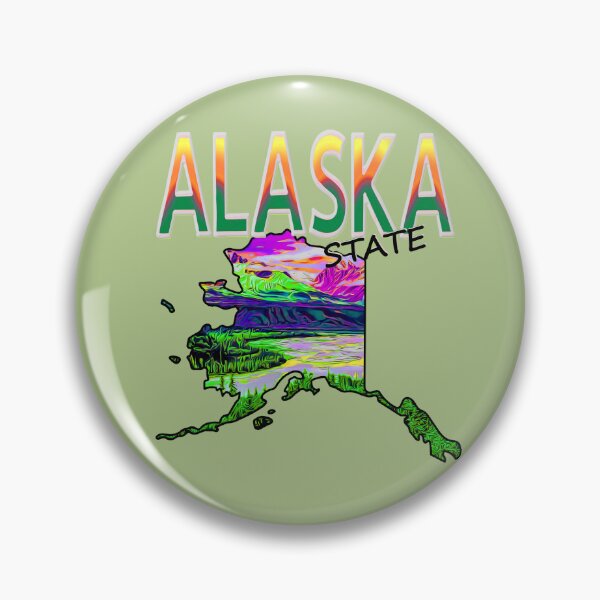Item preview, Alaska State Map designed and sold by notsweettea.