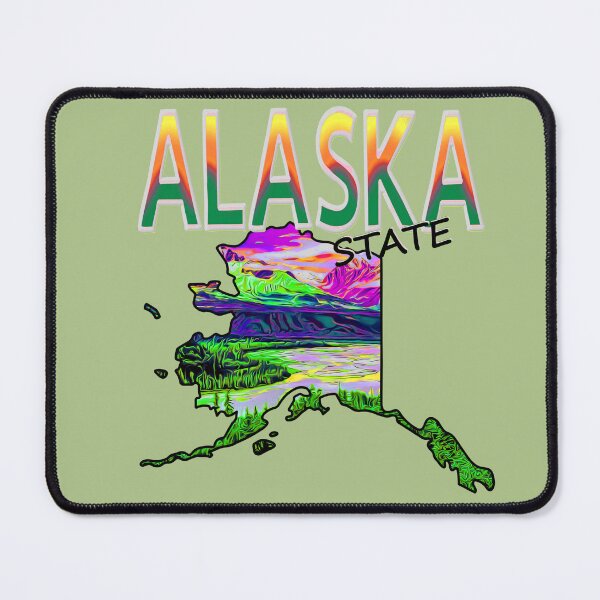 Item preview, Alaska State Map designed and sold by notsweettea.