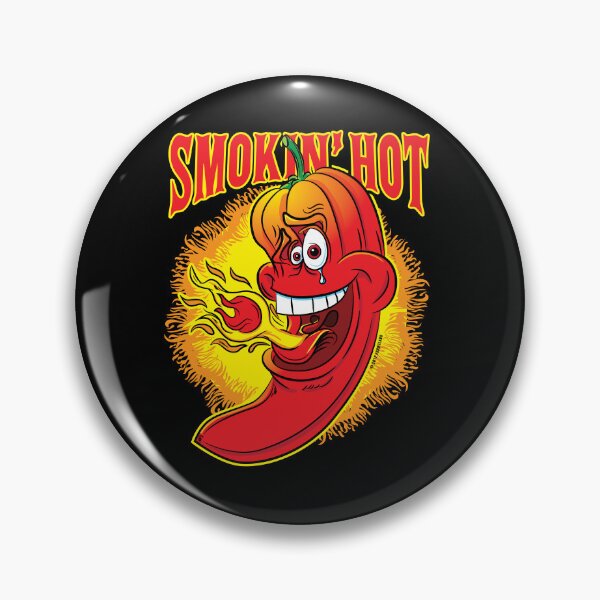 Item preview, Smokin Hot Spicy Flaming Hot Red Chili Pepper designed and sold by eShirtLabs.