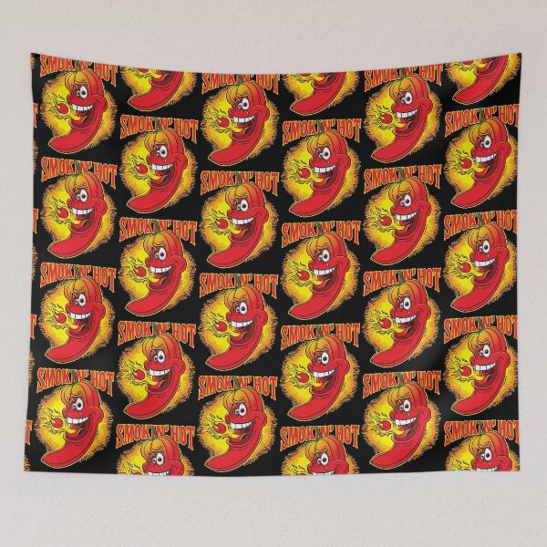 Item preview, Smokin Hot Spicy Flaming Hot Red Chili Pepper designed and sold by eShirtLabs.