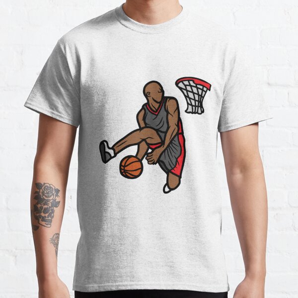 Basketball t-shirt, Basketball Sticker, Basketball player Sticker, Funny Sticker, Sport Sticker Classic T-Shirt