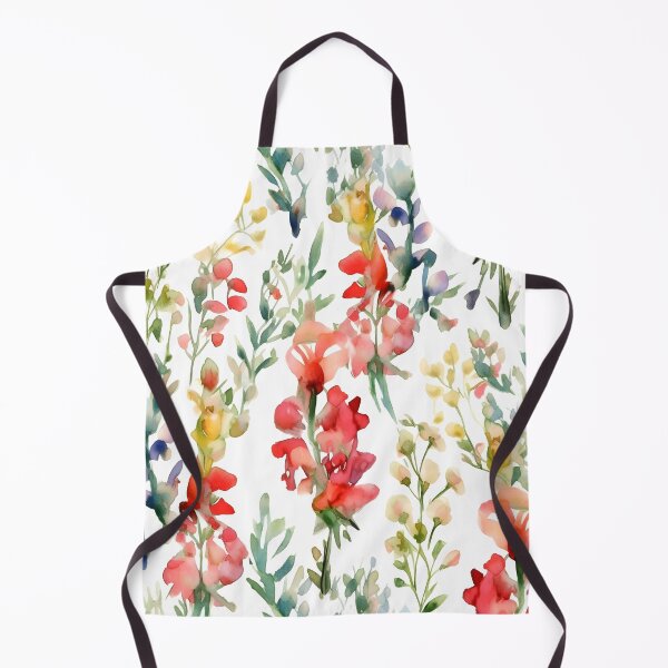 Item preview, Blissful Colorful Snapdragon Flowers Watercolor Floral Patterns designed and sold by Wonder Of Light.