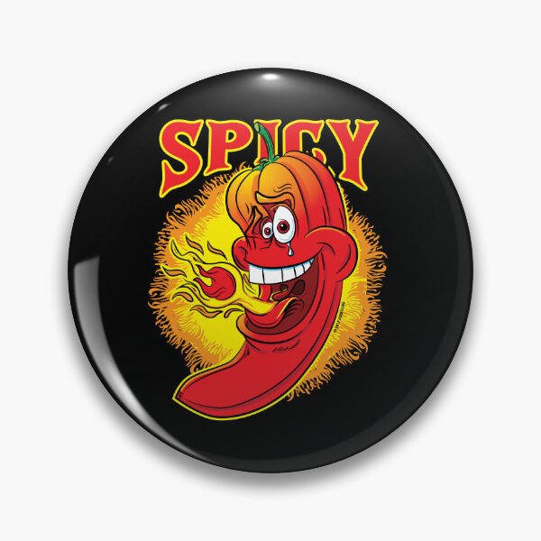 Item preview, Spicy Flaming Hot Red Chili Pepper designed and sold by eShirtLabs.