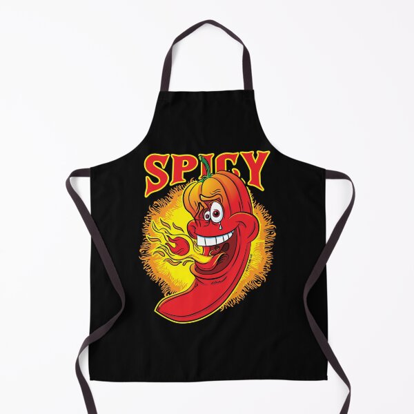 Item preview, Spicy Flaming Hot Red Chili Pepper designed and sold by eShirtLabs.
