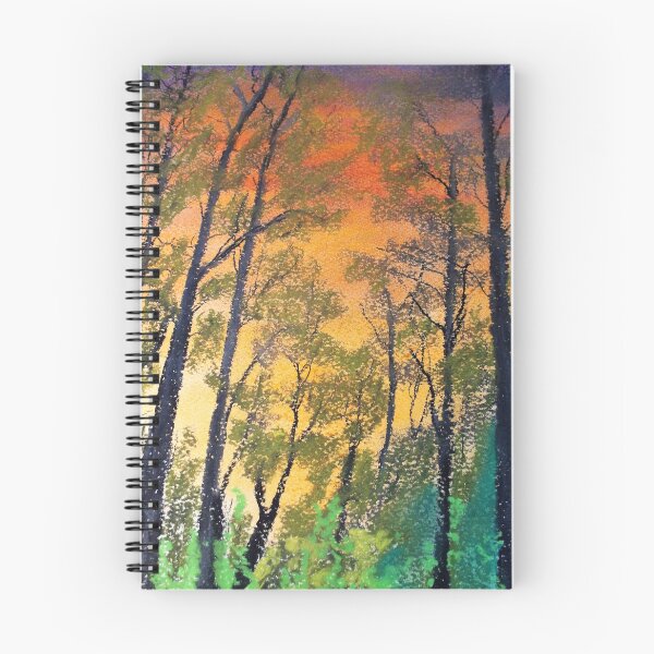 Item preview, Blazing Summer Forest Sunset designed and sold by Scott and Mary Schneider art_photography.