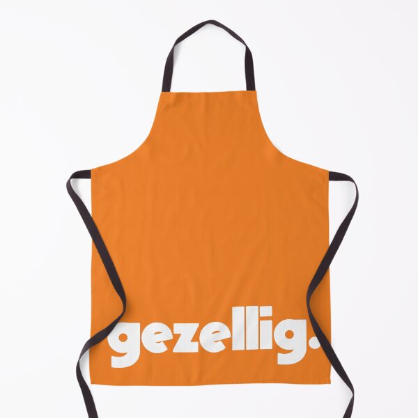 Item preview, Gezellig Orange Special (white text) designed and sold by monkeyfracas.