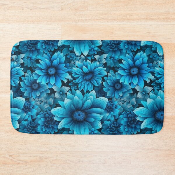 Item preview, blue flowers designed and sold by RatFarm.