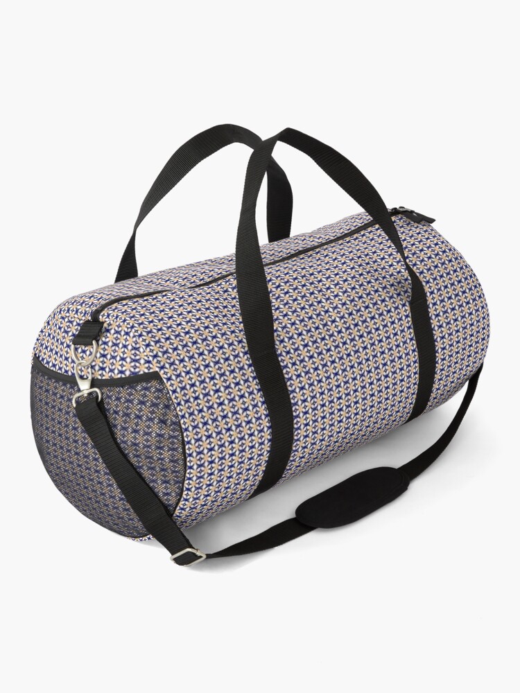 Thumbnail 2 of 3, Duffle Bag, Flower Pattern "Gregory" designed and sold by Patterns For Products.