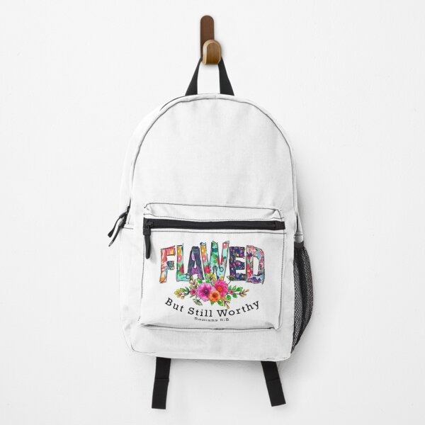 Item preview, Flawed but still worthy Romans 6:8 designed and sold by karenbarrett.