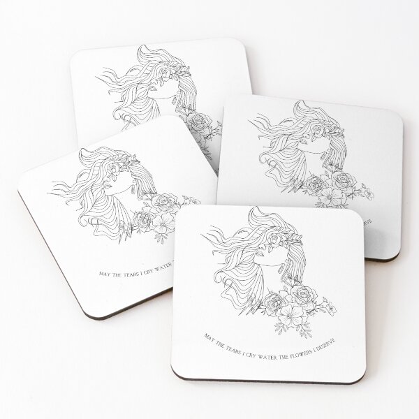Item preview, MAY THE TEARS I CRY WATER THE FLOWERS I DESERVE  designed and sold by I’m Tired .