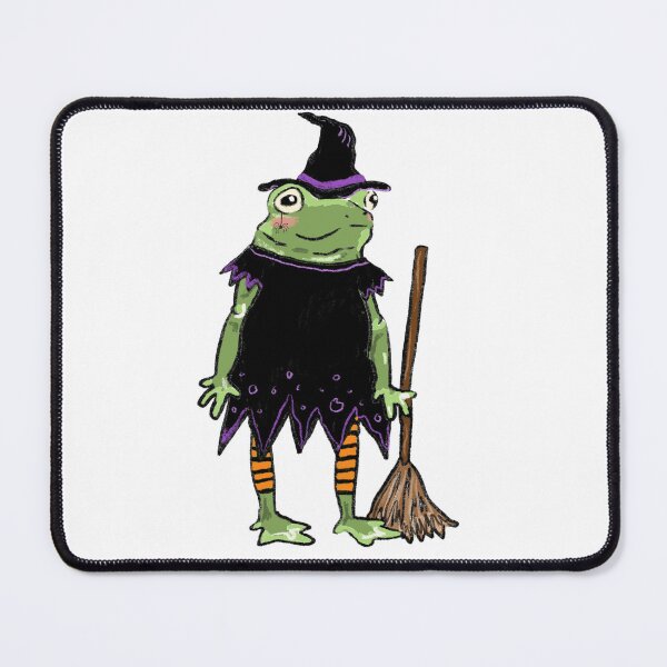 Item preview, Witch frog designed and sold by August Doodles.