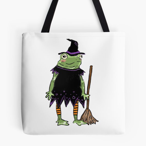 Item preview, Witch frog  designed and sold by August Doodles.