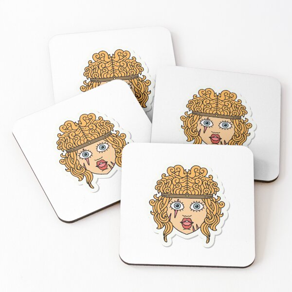 Item preview, human bard character stickers -blonde hair designed and sold by SME-Store.