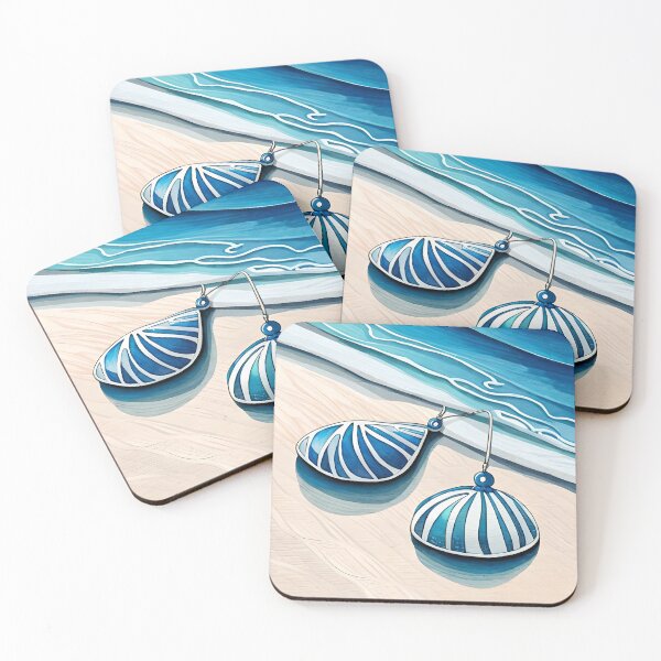 Item preview, Watercolor Seashells designed and sold by Gustavo Navarro.