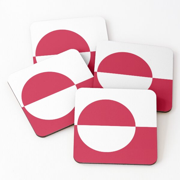 Item preview, Flag of Greenland designed and sold by Beluga Cat.