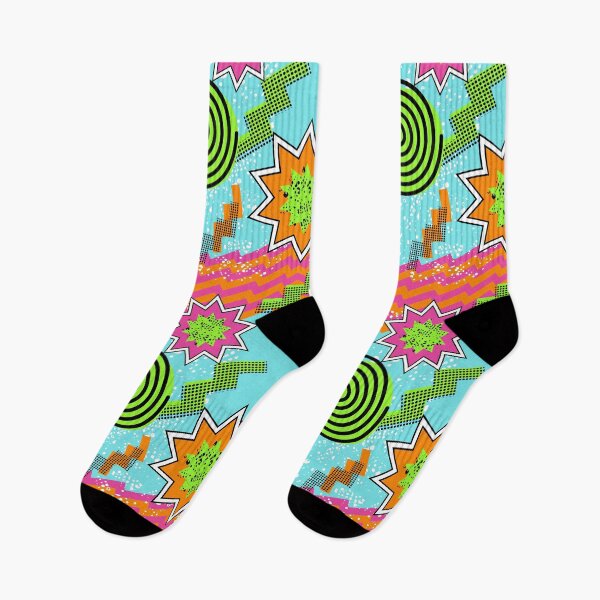Item preview, Hellish 90's Spirals and Zigzags designed and sold by WowThatsAwful.