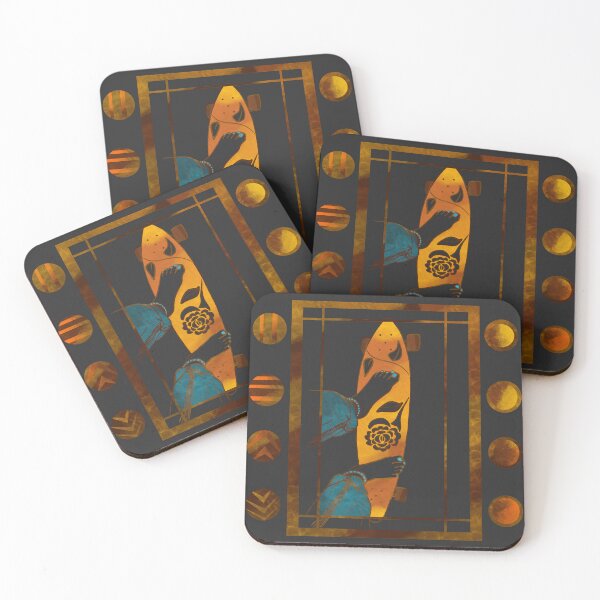 Item preview, BOHO SKATEBOARDER FEET designed and sold by JuniperWild.