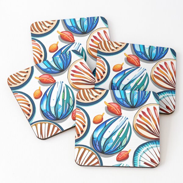 Item preview, Watercolor Seashells designed and sold by Gustavo Navarro.