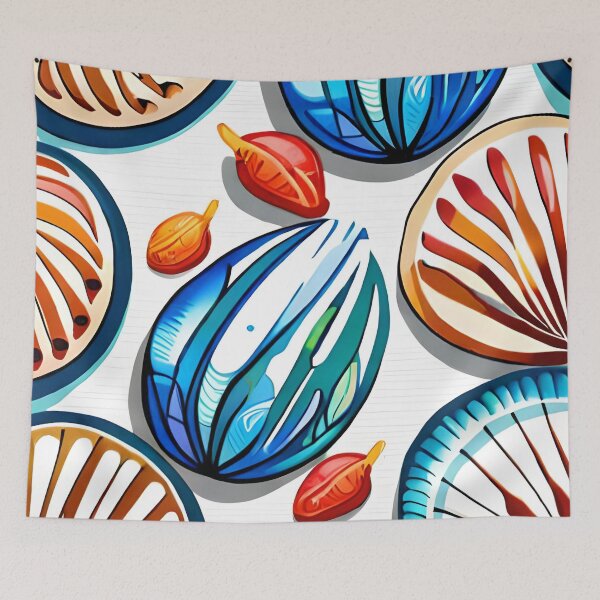 Item preview, Watercolor Seashells designed and sold by Gustavo Navarro.