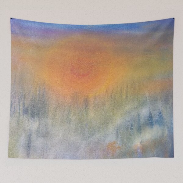 Item preview, Smoky Sunset Over the Forest designed and sold by Scott and Mary Schneider art_photography.