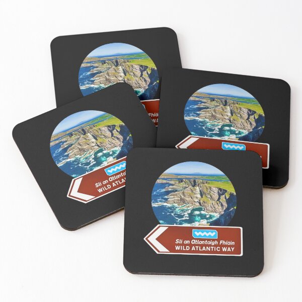 Item preview, Wild Atlantic Way Irish Coastal Tourism Ireland designed and sold by OliDesigns.
