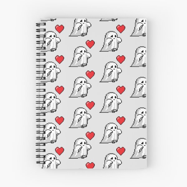 Item preview, ghost heart pixel art designed and sold by Shaimaa-Rajab.
