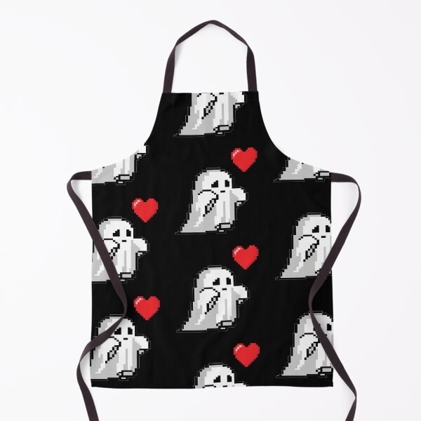 Item preview, ghost heart pixel art designed and sold by Shaimaa-Rajab.