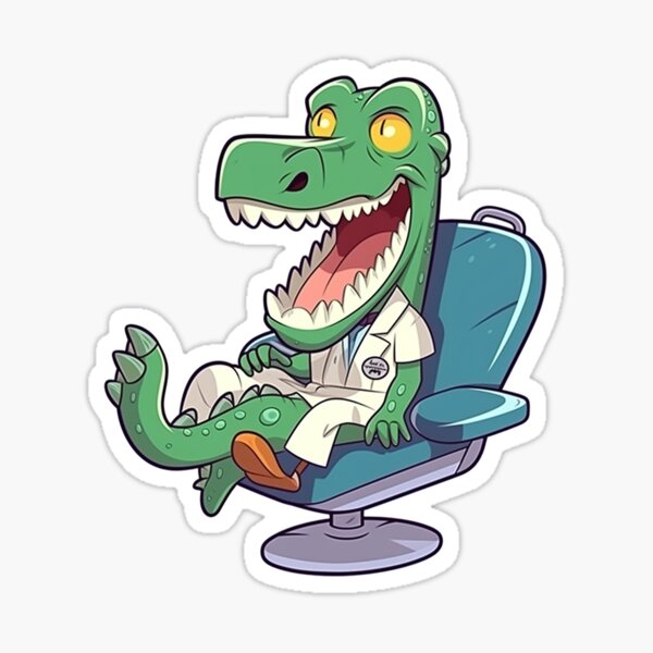 Artikel-Vorschau von Kroko Zahnarzt, designt und verkauft von PyramidSchmear.