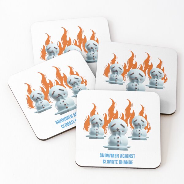 Item preview, Snowmen Against Climate Change designed and sold by DreamyEscapism.