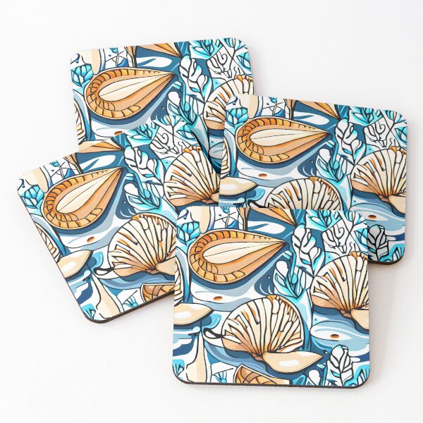 Item preview, Watercolor Seashells designed and sold by Gustavo Navarro.