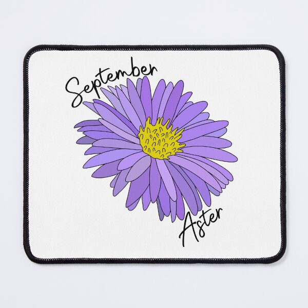 Item preview, Birth flower September aster designed and sold by Melanie  B.