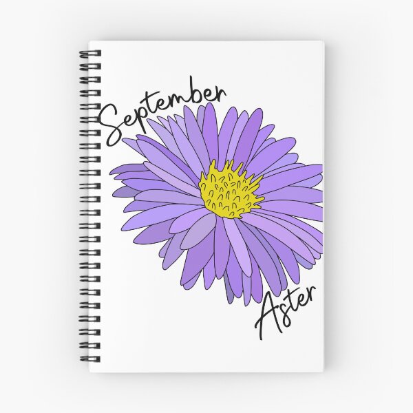 Item preview, Birth flower September aster designed and sold by Melanie  B.