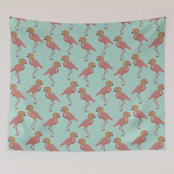 Item preview, Rose Gold Pink Flamingo designed and sold by zibziby.