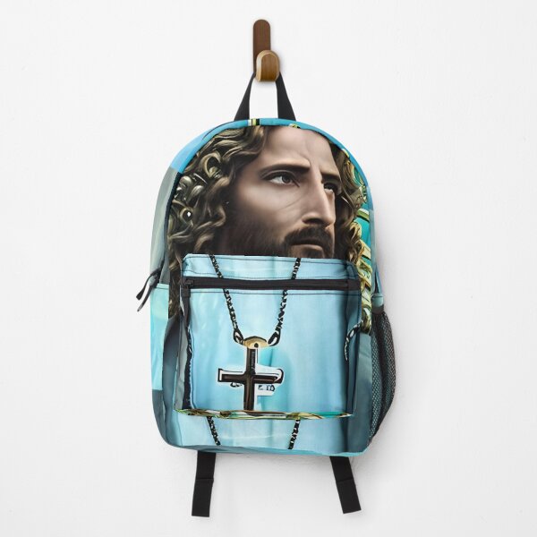 Item preview, Fresh Jesus in Hoodie T-shirt and Cross Necklace designed and sold by RTMDCreative.