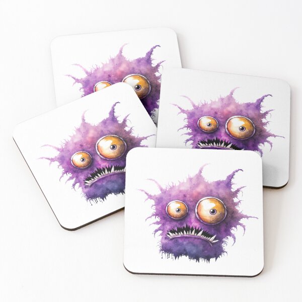Item preview, Сrazy Purple Monster designed and sold by MoonFoxDesign.