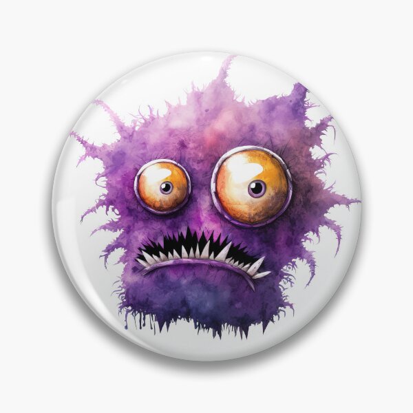 Item preview, Сrazy Purple Monster designed and sold by MoonFoxDesign.