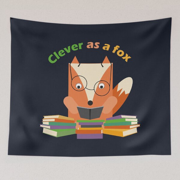 Item preview, Clever as a fox designed and sold by cute-tees.