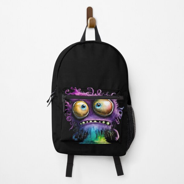 Item preview, Crazy Funny Purple Monster designed and sold by MoonFoxDesign.