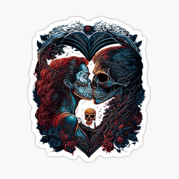 Skull Candles Sticker — Sloane Darling