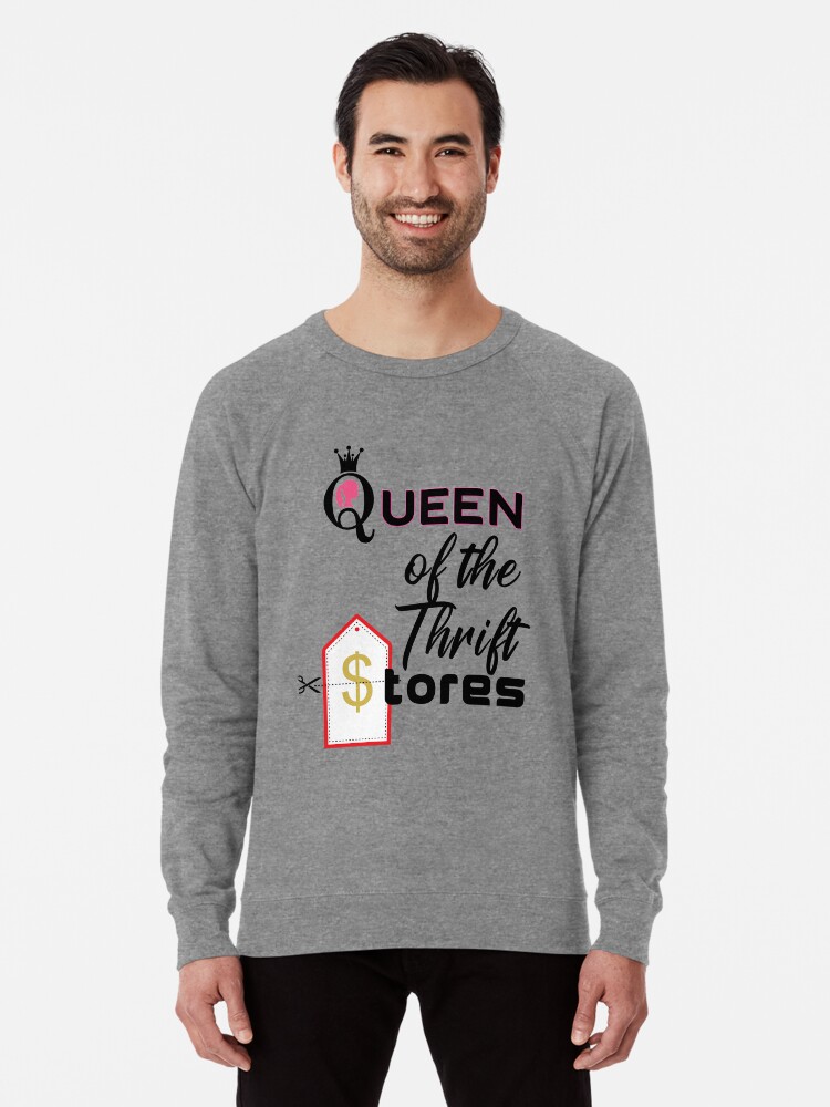 Queen of the Thrift Store Lightweight Sweatshirt