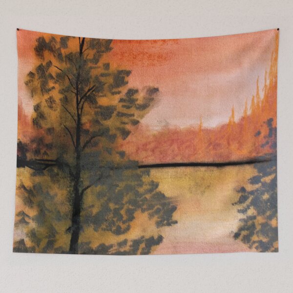 Item preview, Lake at Sunset designed and sold by Scott and Mary Schneider art_photography.
