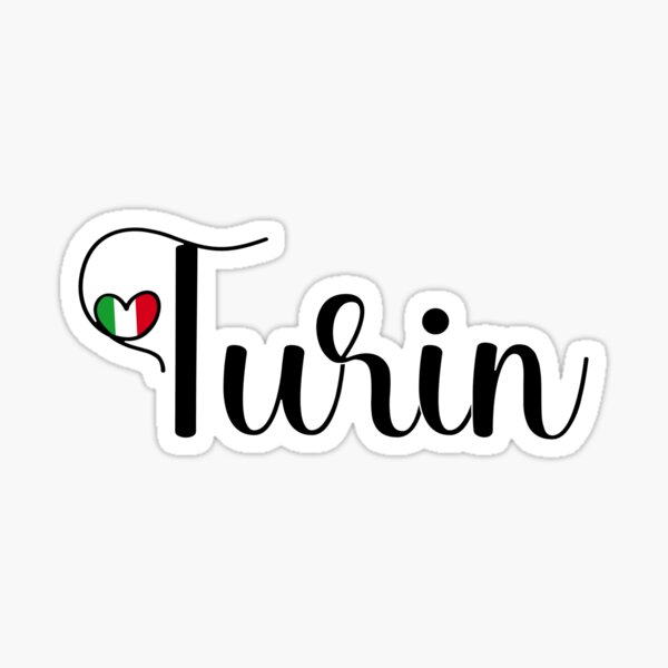 Item preview, Turin With Italian Heart - I Love Turin Italy designed and sold by molamode.