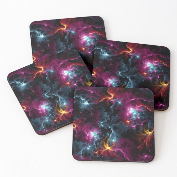 Item preview, Cosmic patterns: Nebula with the two close stars at its heart designed and sold by lehoodesign.