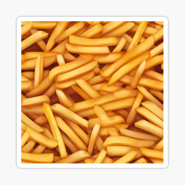 Item preview, French Fries Pattern designed and sold by JoanNinjaHen.