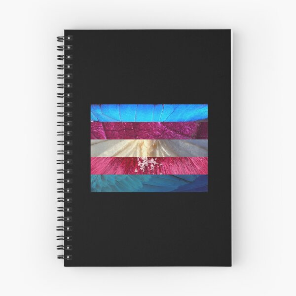 Item preview, Transflag natural patterns - a transgender pride flag made from natures colors designed and sold by OZKURO.