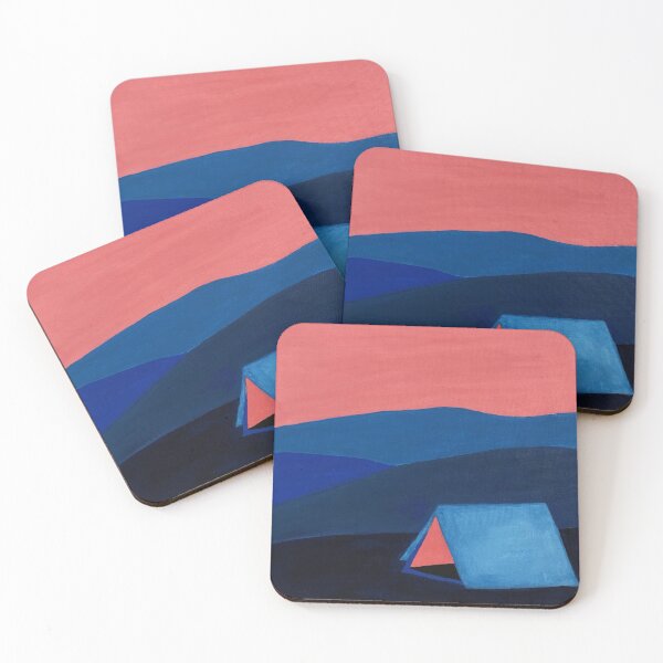 Item preview, Camping at sunset designed and sold by TrickyNicky3.