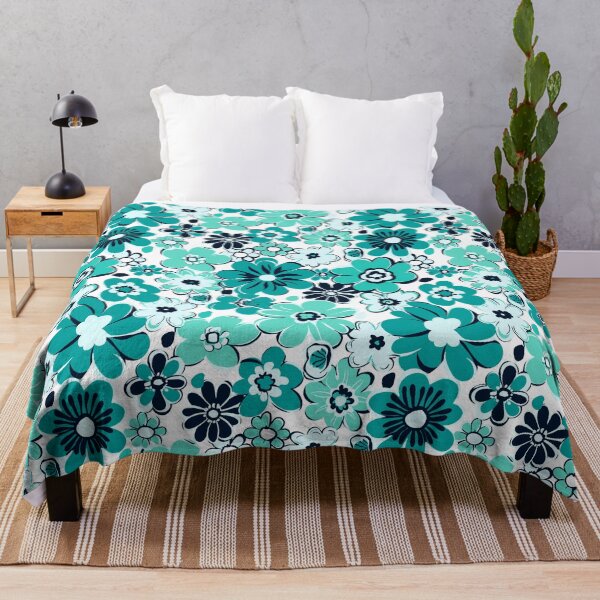 Item preview, Teal dreams floral ensemble designed and sold by veevain.