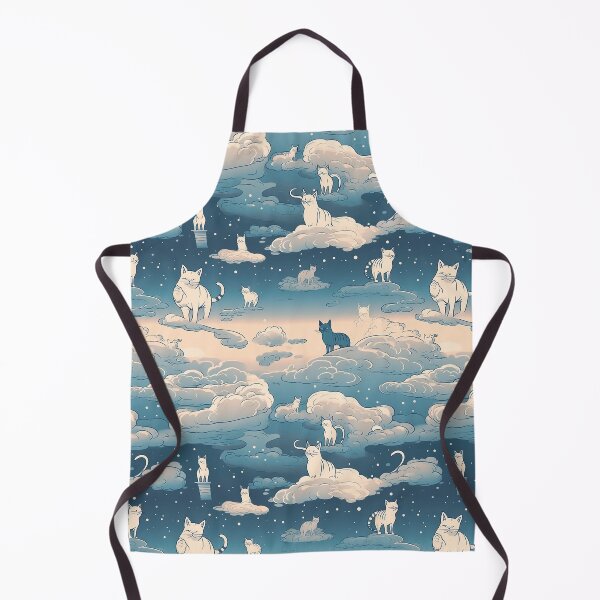 Item preview, Cats Walking on Dreamy Clouds in Vector Art Style designed and sold by Casanova Originals.