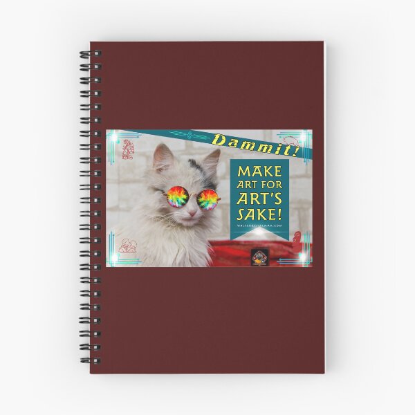Item preview, Dammit!  Make Art For Art’s Sake! designed and sold by Walter G. Esselman.